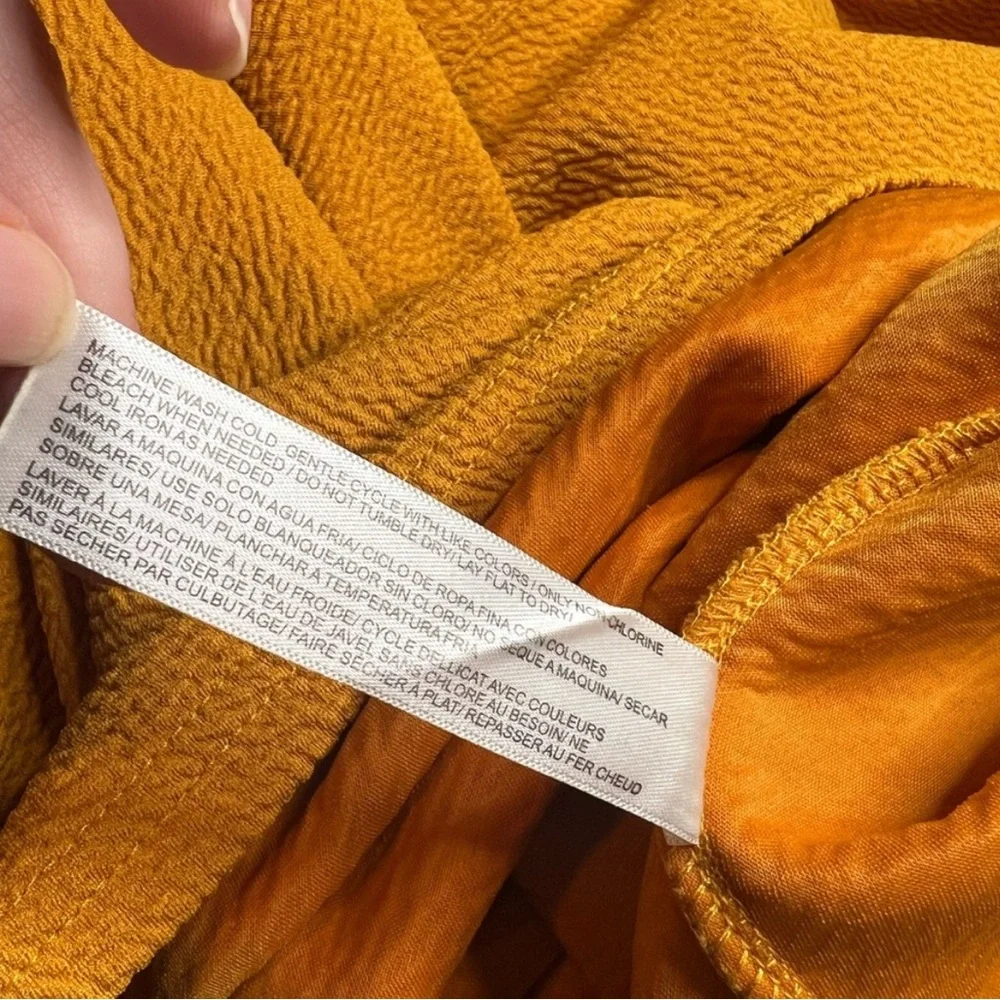 Eloquii - Mustard Long sleeve Dress - Size 24 - Picture 8 of 8